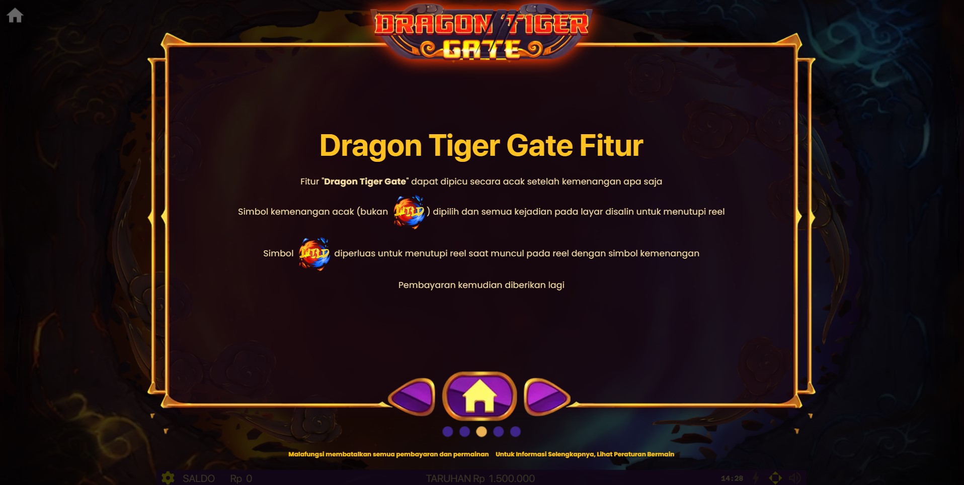 Dragon tiger gate